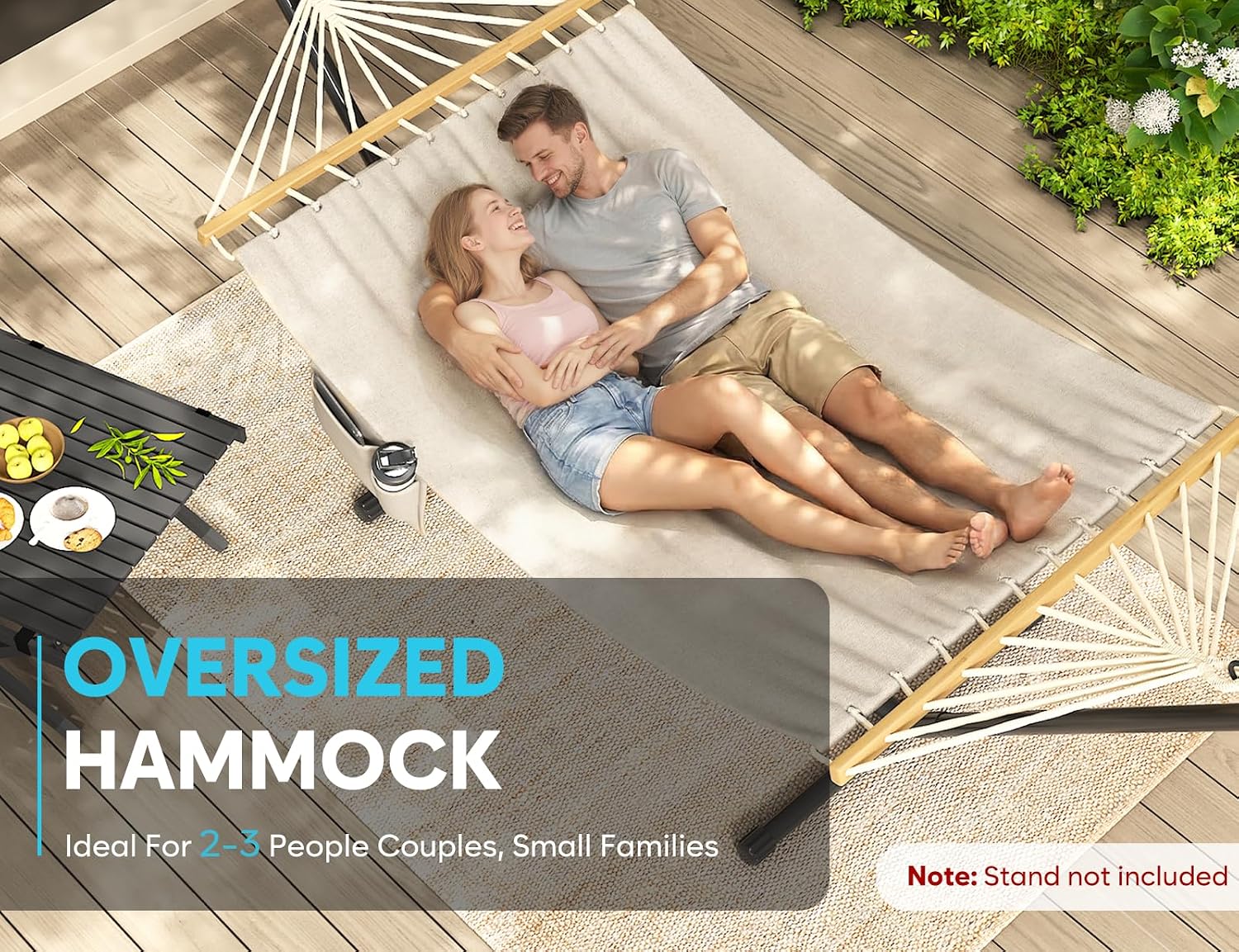 Double Outdoor Hammock Without Stand